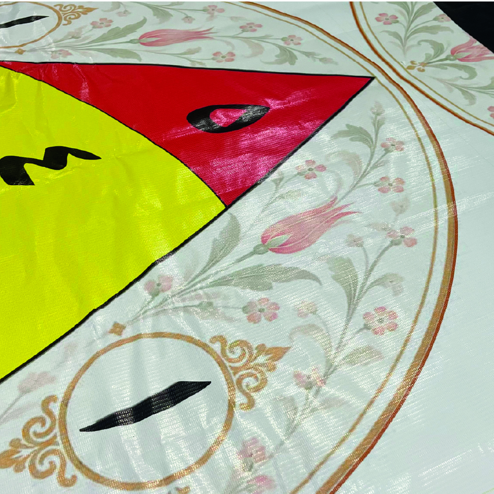 🏹 Arrouha® Archery Target Face Rebung Tarpaulin Outdoor | Target Memanah 60cm 80cm 100cm - Image 4