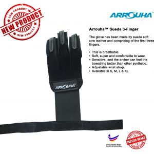 3 Finger Archery Hand Glove