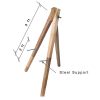 Self Healing Foam Archery Target Butt 50*50*10 with Wood Stand 4ft Height - Image 3