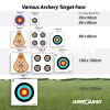 Archery Target Face Tarpaulin 0.30 Outdoors Various Size 50cm 60cm 80cm 122cm PUTA Turkish by Arrouha