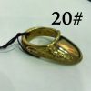 Traditional Archery Brass Thumb Ring For Thumb Technique - Image 10