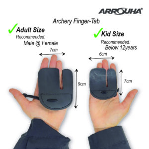 Archery Finger Tab Protection For Modern and Traditional Technique