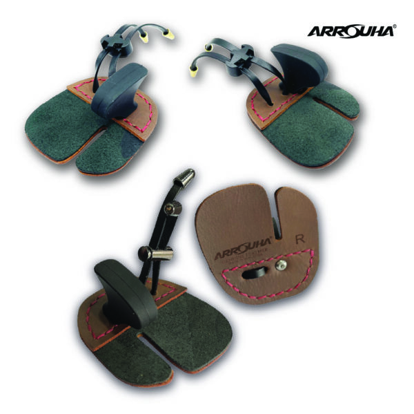 Arrouha Archery Finger Tab Protection Genuine Leather Crazy Horse For Modern and Traditional Technique - Image 10