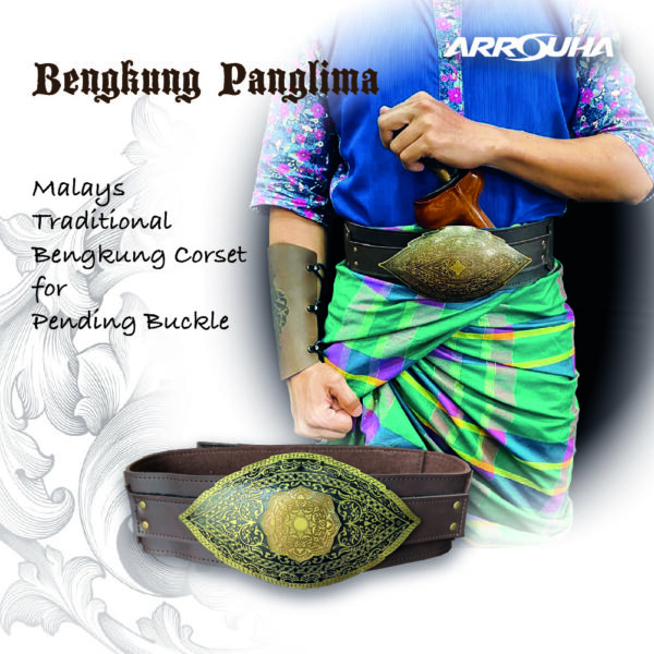 Arrouha Bengkung Tradisional Pemakaian Bersama Pending Untuk Busana Melayu