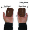 Arrouha Leather Lychee Archery Finger Tab Protection For Modern and Traditional Technique - Image 7