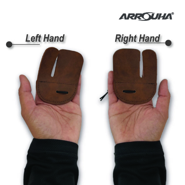 Arrouha Leather Lychee Archery Finger Tab Protection For Modern and Traditional Technique - Image 7