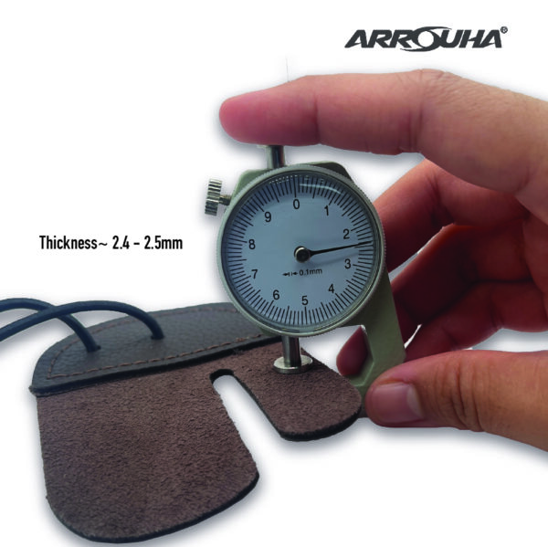 Arrouha Leather Lychee Archery Finger Tab Protection For Modern and Traditional Technique - Image 8