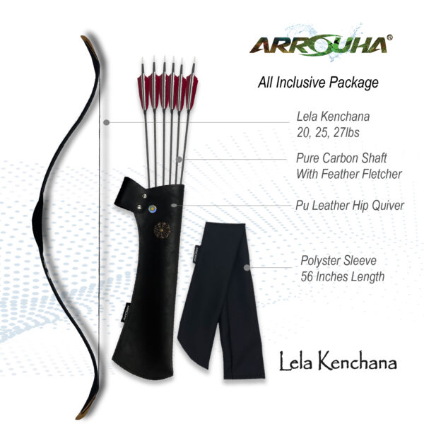 Arrouha Lela Kenchana V1 Pakej Bentara Pemula Sukan Memanah Tradisional Sekolah - Image 2
