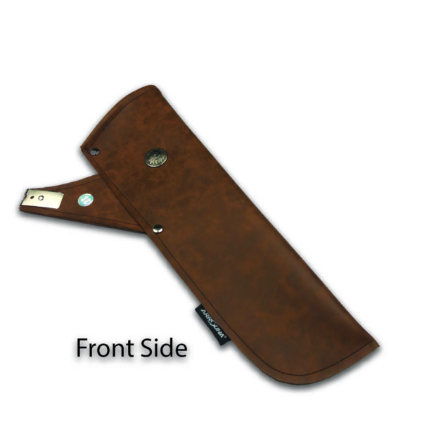 Arrouha Archery Premium Nappa Soft Skin Crazy Horse Hip Quiver for Arrow - Image 5