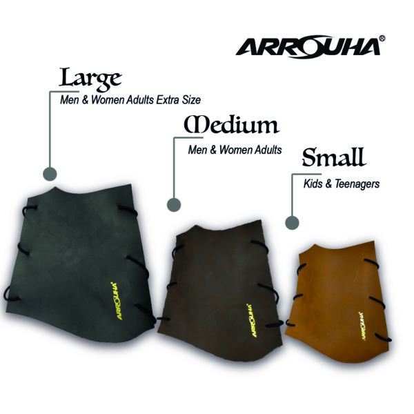 Arrouha PU Leather Archery Arm Guard Protector Crazy Horse - Image 2