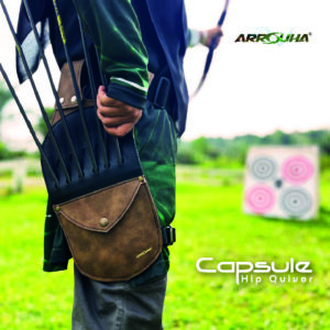 Arrouha Capsule Hip Quiver Horseback Ground Traditional Archery 12 Arrow Slots