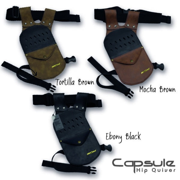 Arrouha Capsule Hip Quiver Horseback Ground Traditional Archery 12 Arrow Slots - Image 6