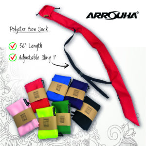 Arrouha Polyster Bow Sock For Traditional Archery Bow 56Inches