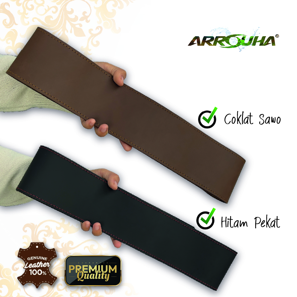 Arrouha Bengkung Silat Tradisional KULIT ASLI Untuk Latihan dan Persembahan 3 dan 4 Inci Mudah Dipakai - Image 3