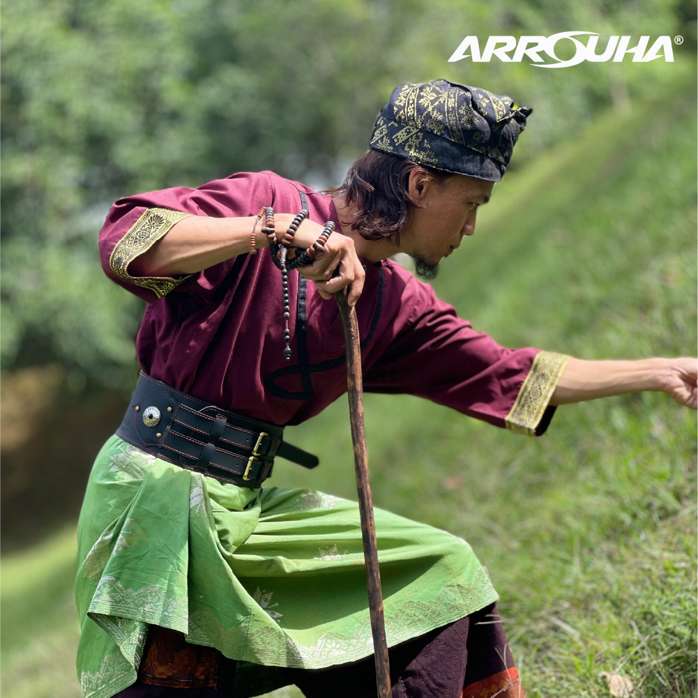 Arrouha Bengkung Syahbandar KULIT ASLI Tradisional dan Busana Melayu Warisan - Image 4