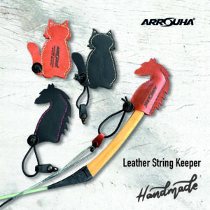 Arrouha String Keeper Leather Genuine Horse and Cat For Archery Accessories